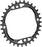 absoluteBLACK Oval 104 BCD Chainring - 32t, 104 BCD, 4-Bolt, Requires Hyperglide+ Chain, Black