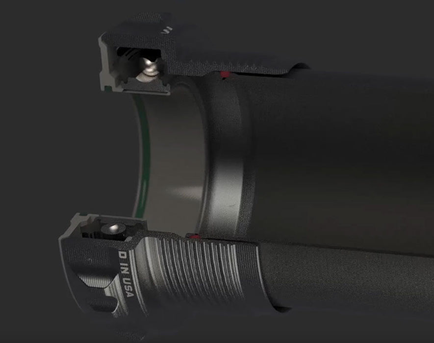 Wolf Tooth MK0 Bottom Bracket - English (BSA), 68/73mm, For 30mm Spindle, Shadow Gray
