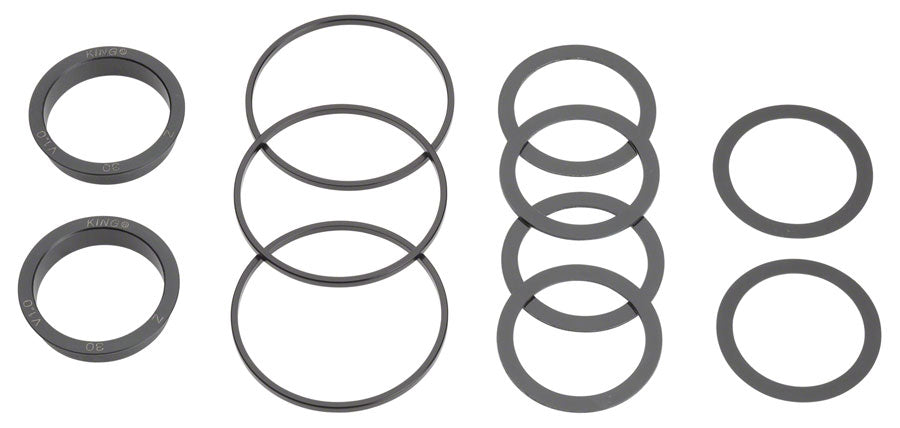 Chris King ThreadFit T47 30i Bottom Bracket with Fit Kit 5 - T47, For 30mm Spindles, Matte Jet