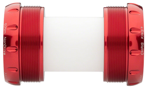 Chris King ThreadFit T47 30x Bottom Bracket with Fit Kit 1 - T47, For DUB, Red