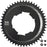 Wolf Tooth Aero 107 BCD Chainring - 50t, Optimized for SRAM Eagle and Flaptop Chains, Drop-Stop B, Black