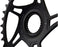 Race Face Bosch G4 Direct Mount Hyperglide+ eMTB Chainring (55mm Chainline) - 36t, Steel, Requires Compatible with Shimano 12-speed HG+ Chain, Black