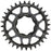 e*thirteen Helix Core e*spec  Chainring, 32T, TQ HPR50 Direct Mount, 55mm Chainline, 12mm Offset, Shimano/Sram 11/12s Compatible, Black