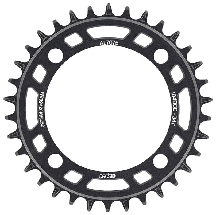 e*thirteen Helix e*spec  Chainring, 104BCD AL Direct Mount, 32T, Black