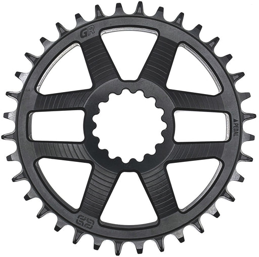 e*thirteen Helix Race GR Direct Mount Chainring - 34t, For use with Helix Race GR Crank, Silver