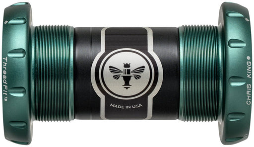 Chris King ThreadFit 30 Bottom Bracket - English, Matte Jade, Ceramic