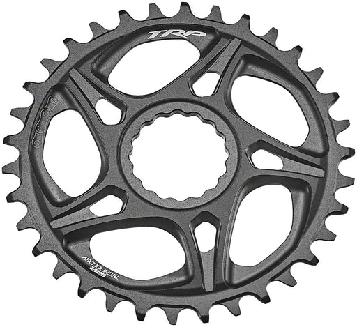 TRP CR-M8070 Boost Direct Mount Chainring - 32t, 7-Speed DH, CINCH Mount, 6mm Offset, 7075-T6 Aluminum, Sandblasted Black