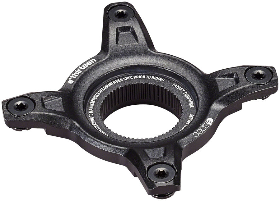 e*thirteen e*spec 104BCD Aluminum Direct Mount Spider - 104BCD, 55mm CL, Incl. Bolts, Fazua Ride 60, Black
