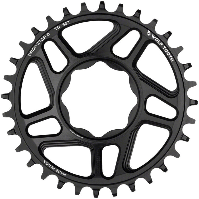 Wolf Tooth Components Direct Mount Trek TQ E-Bike Chainring (B), 32T - Black