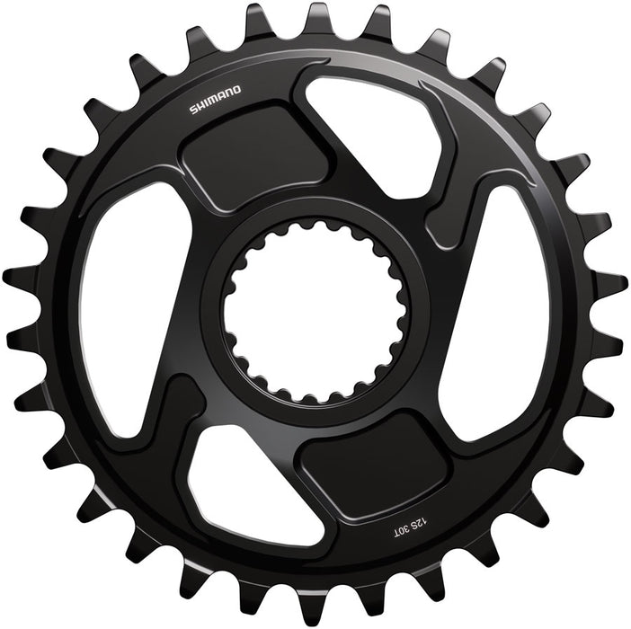 Shimano Deore XT SM-CRM86 1x Direct Mount Chainring - 30t, Shimano Direct Mount, For 12-Speed HG+ Chain, Fits FC-M8200 Crank, Black