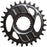 Shimano XTR SM-CRM96 1x Direct Mount Chainring - 28t, Shimano Direct Mount, For 12-Speed HG+ Chain, Fits M9200 and M9220 Crank, Dark Gray
