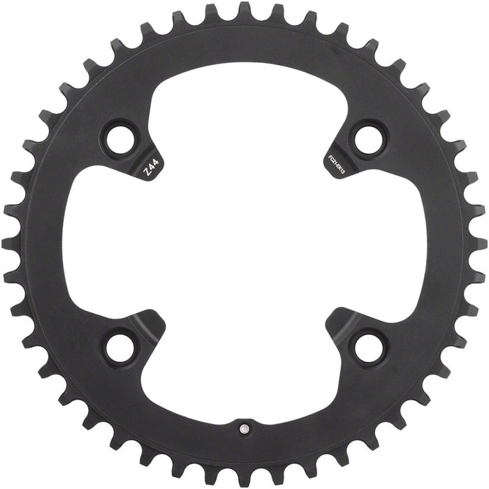 Campagnolo EKAR 1x 13-Speed Chainring and Bolt Set - 44t, 123mm Campagnolo Asymmetric, 4-Bolt, Black