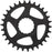 Race Face Cinch Direct Mount Wide 12sp Chainring, 34T, Black