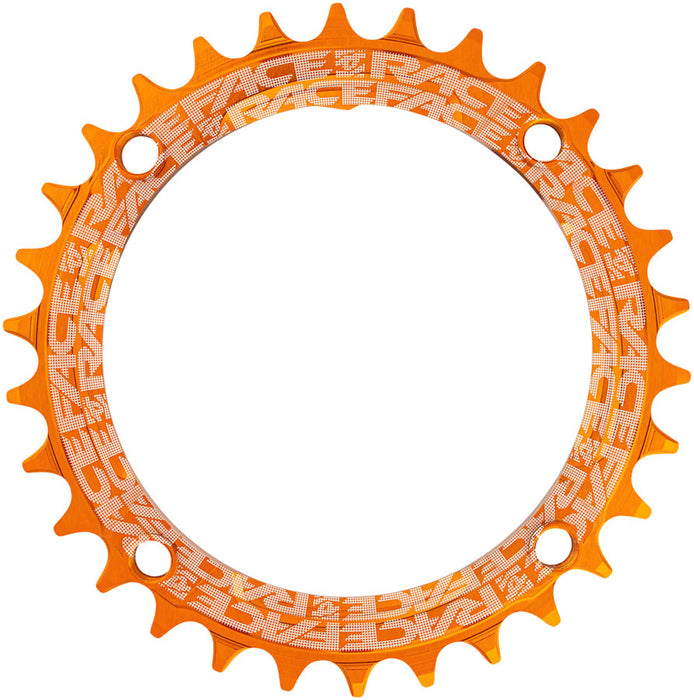 Race Face Narrow Wide Chainring, 104BCD 30T, Orange