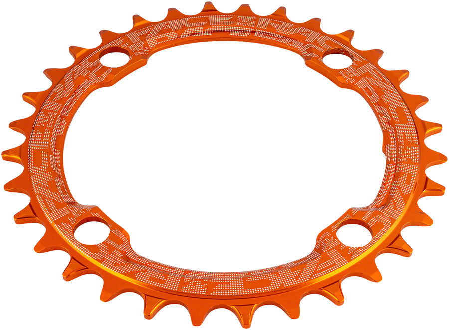 RaceFace 1x Narrow Wide Chainring - 36t, 104 BCD, 10-12 Speed, 7075 Aluminum, Orange