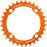 RaceFace 1x Narrow Wide Chainring - 36t, 104 BCD, 10-12 Speed, 7075 Aluminum, Orange