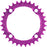 RaceFace 1x Narrow Wide Chainring - 36t, 104 BCD, 10-12 Speed, 7075 Aluminum, Purple