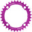 RaceFace 1x Narrow Wide Chainring - 36t, 104 BCD, 10-12 Speed, 7075 Aluminum, Purple