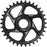 Hope Spiderless Chainring -  34T, R22,  Ebike,  Bosch,  Black
