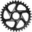 Hope Spiderless Chainring -  34T, R22,  Ebike,  Brose,  Black
