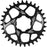 Hope Spiderless Retainer Chainring - 28t, Hope Direct Mount, R22, Black