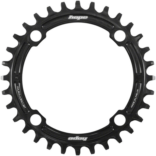 Hope Retainer Chainring - 32t, 104 BCD, R22, Black