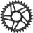 Wolf Tooth Direct Mount Chainring - 32t, Shimano Direct Mount, 0mm Offset, Drop-Stop ST, Requires 12-Speed HG+ Chain, Black