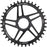 Wolf Tooth Direct Mount Chainring - 38t, Shimano DM, For Boost Cranks, 3mm Offset, Drop-Stop ST, Requires 12-Speed HG+ Chain, Black