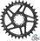 Wolf Tooth Direct Mount Chainring - 32t, SRAM 8-Bolt Direct Mount, 3mm Offset, Drop-Stop ST, Requires 12-Speed HG+ Chain, Black