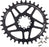 Wolf Tooth Elliptical Direct Mount Chainring - 32t, SRAM 8-Bolt DM, 3mm Offset, Drop-Stop ST, Requires HG+ Chain, Black