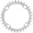 Wolf Tooth 104 BCD Chainring - 32t, 104 BCD, 4-Bolt, Drop-Stop B, Raw Silver