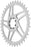 Wolf Tooth Components 8-Bolt Road/Gravel Chainring (Flat Top), 38T, Silver
