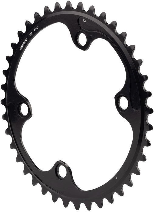 Shimano Dura-Ace FC-R9200 12-Speed Chainring - 40t, Asymmetric 110 BCD, Black, NJ