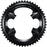 Shimano Dura-Ace FC-R9200 12-Speed Chainring - 52t, Asymmetric 110 BCD, Black, NH