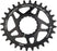 Wolf Tooth Elliptical Direct Mount Chainring - 28t, RaceFace/Easton CINCH Direct Mount, Drop-Stop B, For Boost Cranks, 3mm Offset, Black