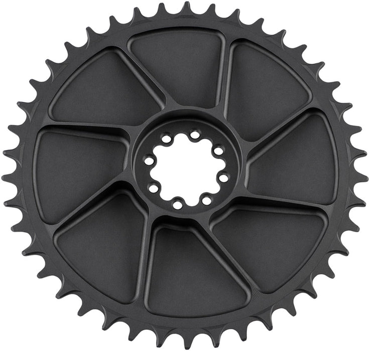 5Dev Aluminum Aero Road Chainring, 8-Bolt Sram 42T - Black