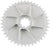 5Dev Aluminum Aero Road Chainring, 8-Bolt Sram 42T - Raw