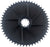 5DEV Aero Direct Mount Chainring - 52t, 8-Bolt, 7mm Offset, Aluminum, Black