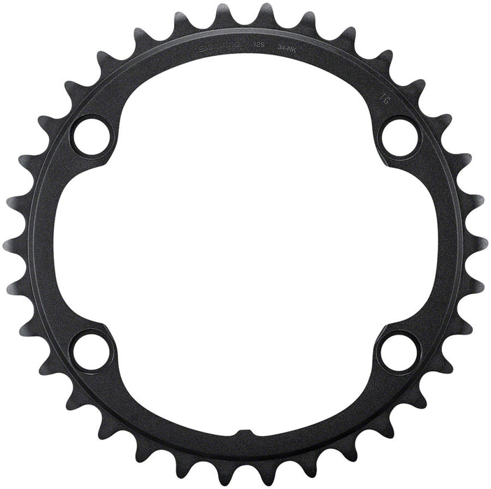 Shimano Ultegra FC-R8100 12-Speed Chainring - 34t, Asymmetric 110 BCD, Black, NK