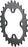 Shimano SLX M660 22t 64mm 9-Speed Inner Chainring Black