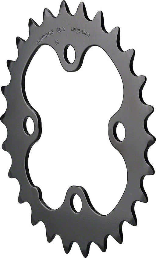 Shimano SLX M660 22t 64mm 9-Speed Inner Chainring Black