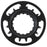 Samox Bosch GEN 2 Steel CNC Chainring with Single Chainguide - 16t, Black