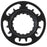 Samox Bosch GEN 2 Steel CNC Chainring with Single Chainguide - 16t Boost, Black