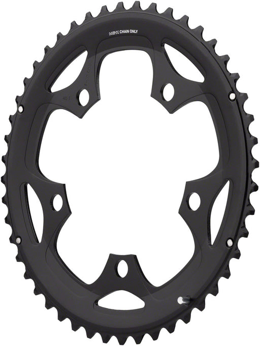 Shimano FC-R460 Chainring - 48t, 5-Bolt, 110 BCD, Black