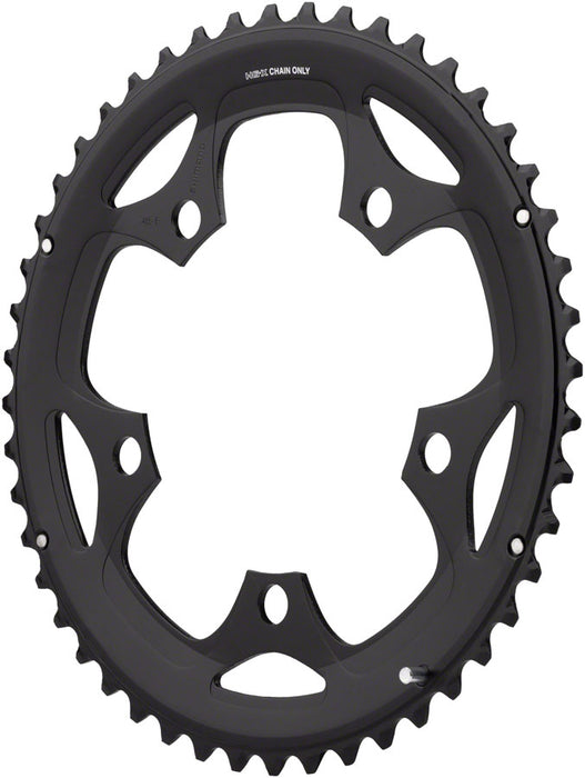 Shimano FC-R460 Chainring - 48t, 5-Bolt, 110 BCD, Black