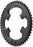 Shimano Tiagra FC-4703 10-Speed Chainring - 50t, Asymmetric 110 BCD, Black