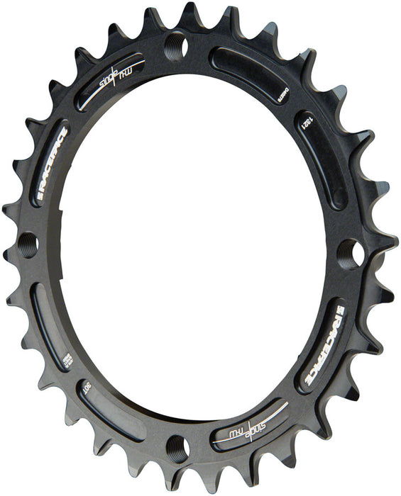 Race Face Narrow Wide Chainring: 104mm BCD 30t Black