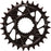Wheels Manufacturing Direct Mount Chainring - 28t, Shimano Direct Mount, 1.5mm Outboard Offset, HG+ Chain Compatible, Black