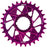 Wheels Manufacturing Direct Mount Chainring - 30t, Shimano Direct Mount, 1.5mm Inboard Offset, HG+ Chain Compatible, Purple