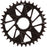 Wheels Manufacturing Direct Mount Chainring - 34t, Shimano Direct Mount, 1.5mm Inboard Offset, HG+ Chain Compatible, Black